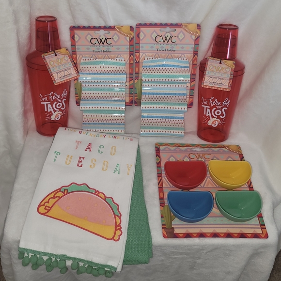 NEW Live Everyday Like It's Taco Tuesday Set - Picture 2 of 8